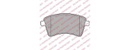 [DELLP2078] PLAQ FREIN  KANGOO 1.5 DCI &gt;2008 /MERCEDES CITAN 1.5 DCI 108 109 &gt;2013 828.0/oe=410601334R
