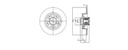 [DELBG9112RS] DISQUE FREIN AR MEGANE SCENIC III 1.5DCI (UNITAIRE) oe=432001539R