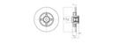 [DELBG9053RSC] DISQUE FREIN AR PARTNER 3008 C4  (UNITAIRE) oe=424946