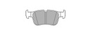 [DELLP3151] PLAQ FREIN  FORD KUGA / FOCUS 2L TDCI LP3607