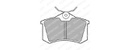 [HEL8DB355020-801] PLAQ FREIN AV RENAULT CLIO IV /T2260